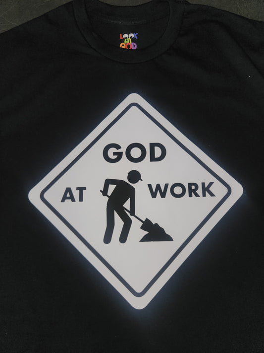 Look At GOD "GOD At Work" Tee