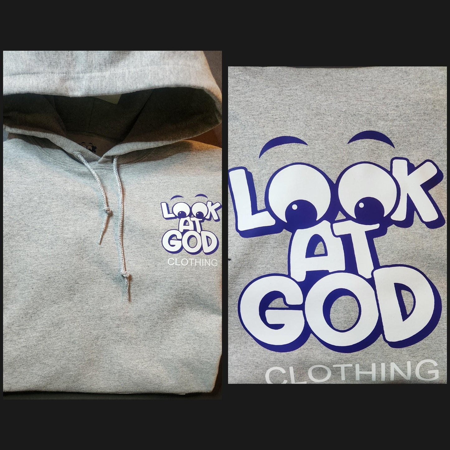 Look At GOD "BIG FACE" Hoodie