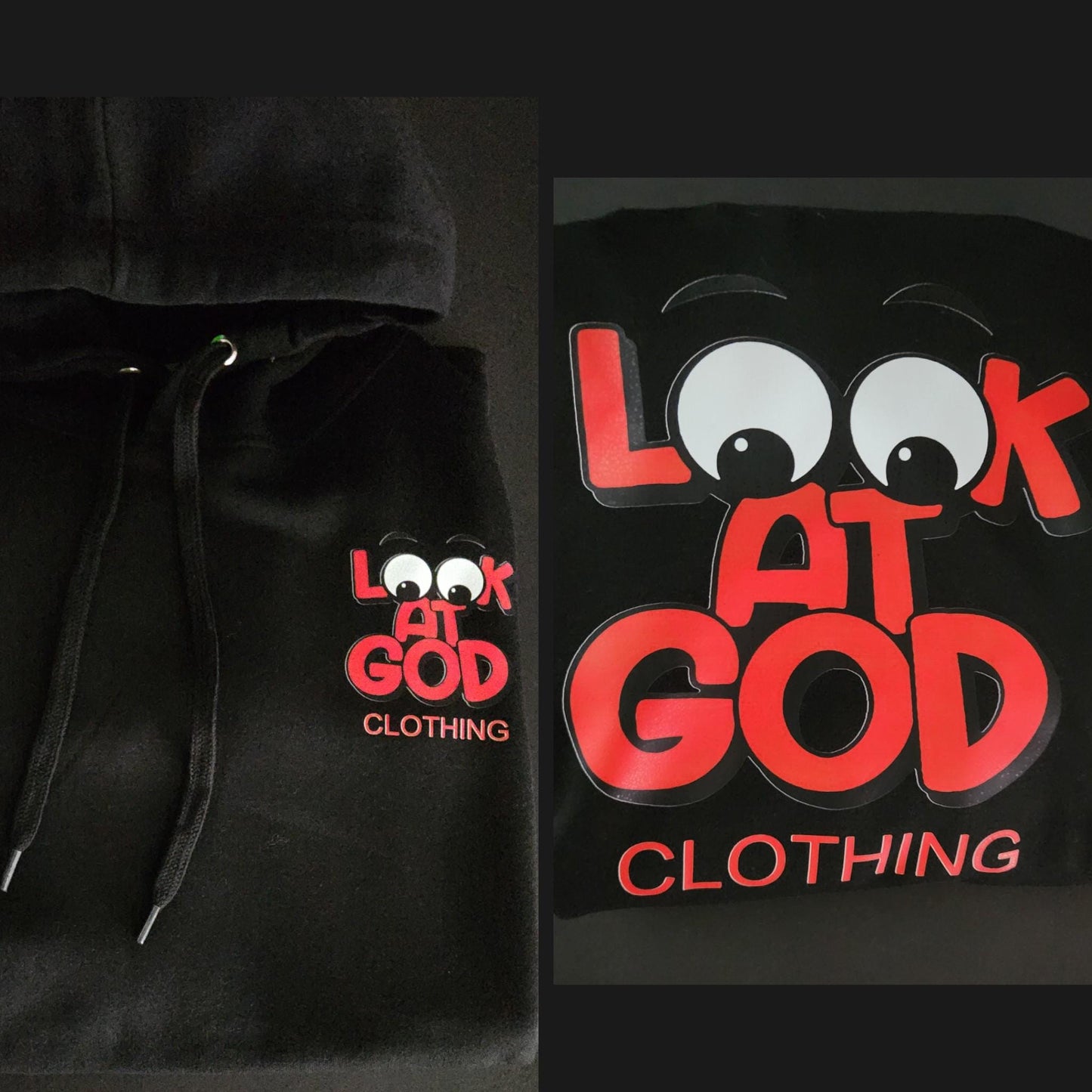 Look At GOD "BIG FACE" Hoodie